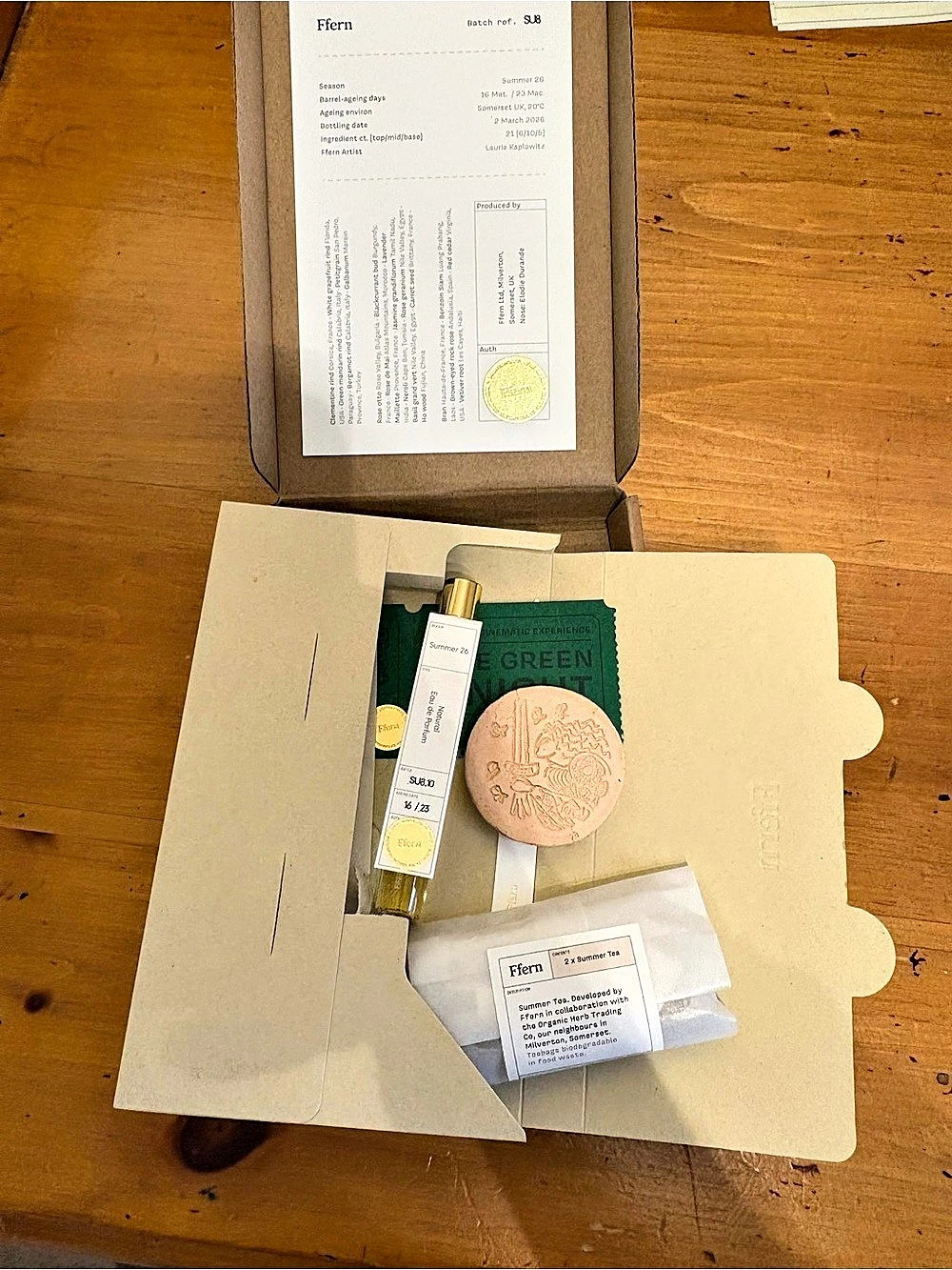 Ffern Summer 2026 Eau de Parfum Mini Set NWT